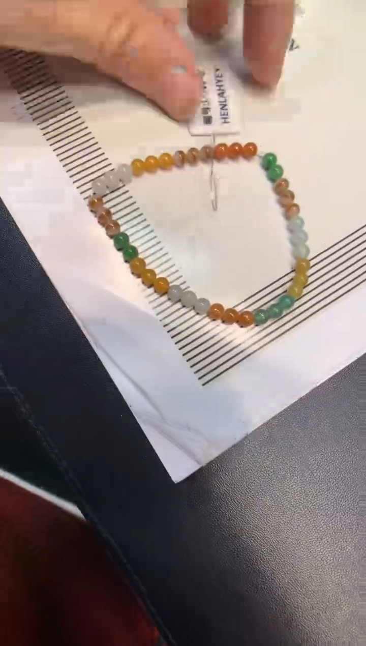 未镶嵌手串翡翠手串