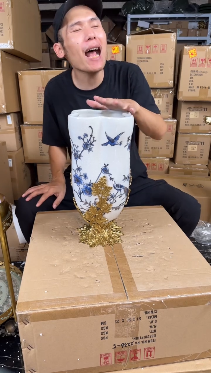 黄铜黛姿家居装饰品摆件  