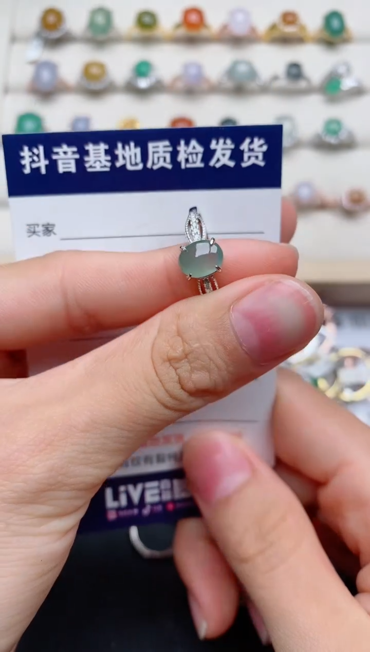 【闪购商品】翡翠戒指银S925镶嵌.......