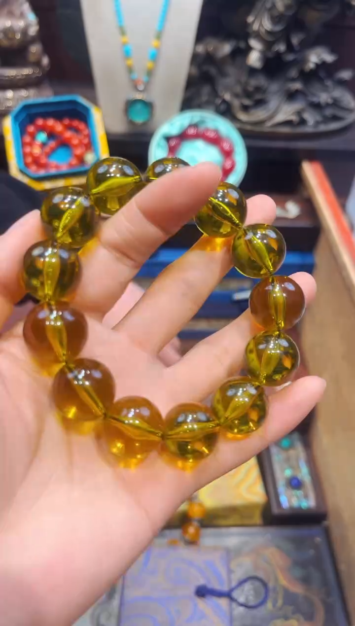 【闪购商品】蓝珀裸石未镶嵌欣妹专属精选链接b