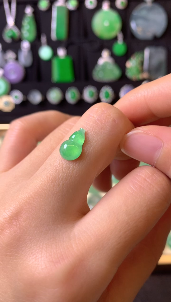 【闪购商品】定制翡翠未镶嵌1裸玉（客户意向镶嵌）