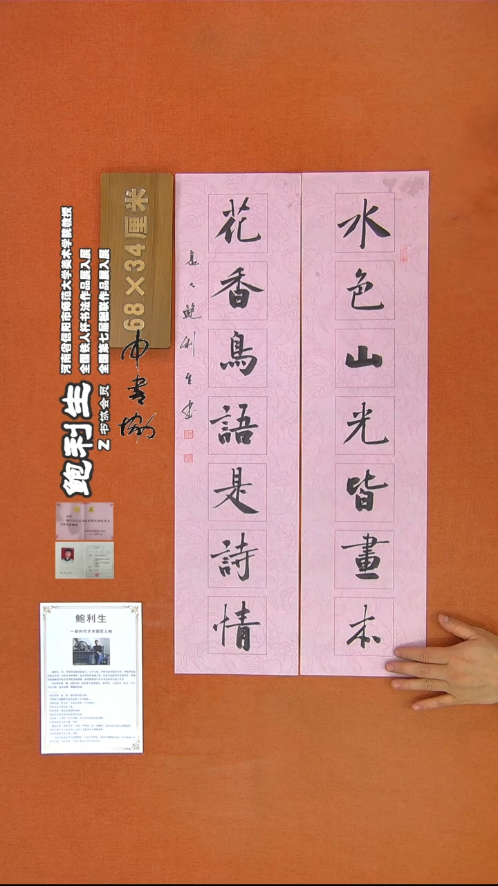 【闪购商品】书法295鲍利生书法作品