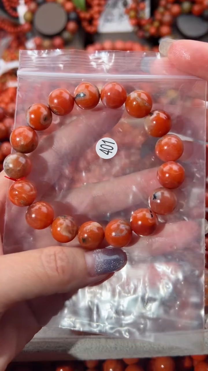 【闪购商品】南红玛瑙手串未镶嵌12+