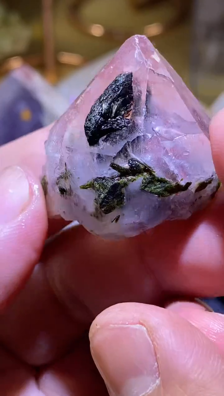 未镶嵌珠宝半成品水晶110号四川美姑超七花园水晶