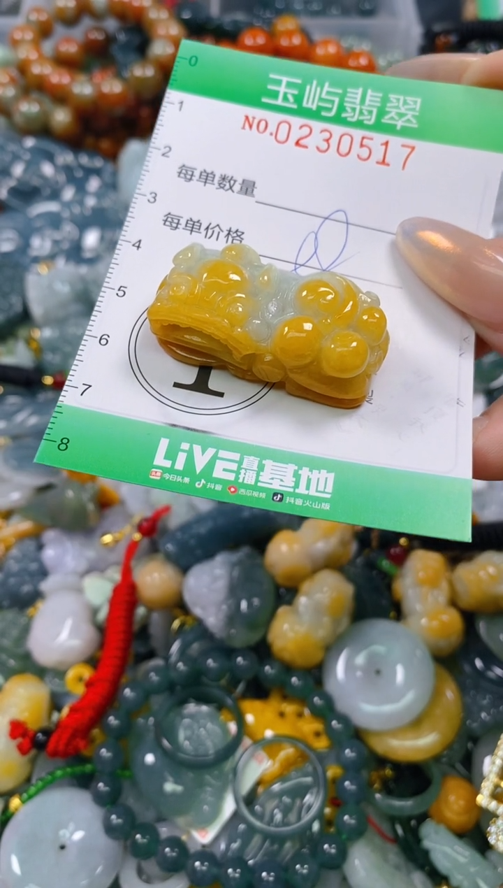 颈饰未镶嵌翡翠闪购0230517