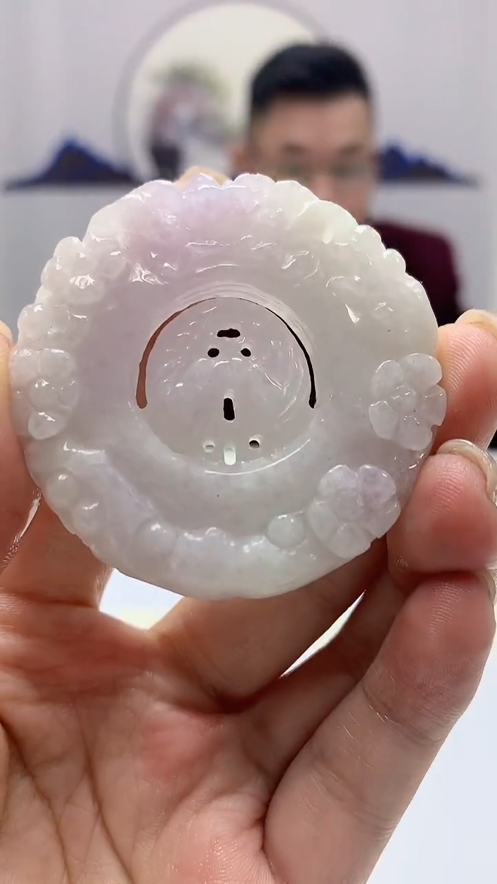 【闪购商品】定制翡翠未镶嵌5152ms-毛货花鸟33