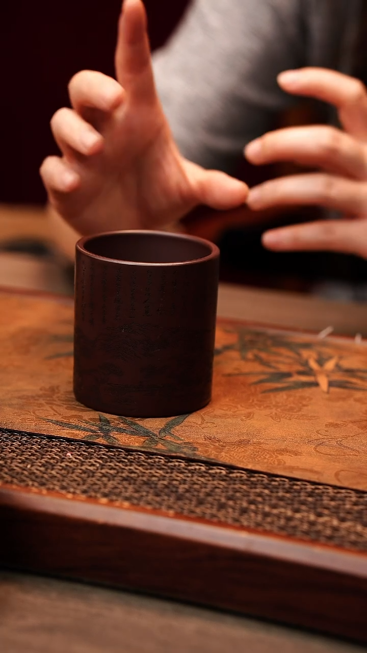 茶杯紫砂宜兴原矿紫砂 全手工制作