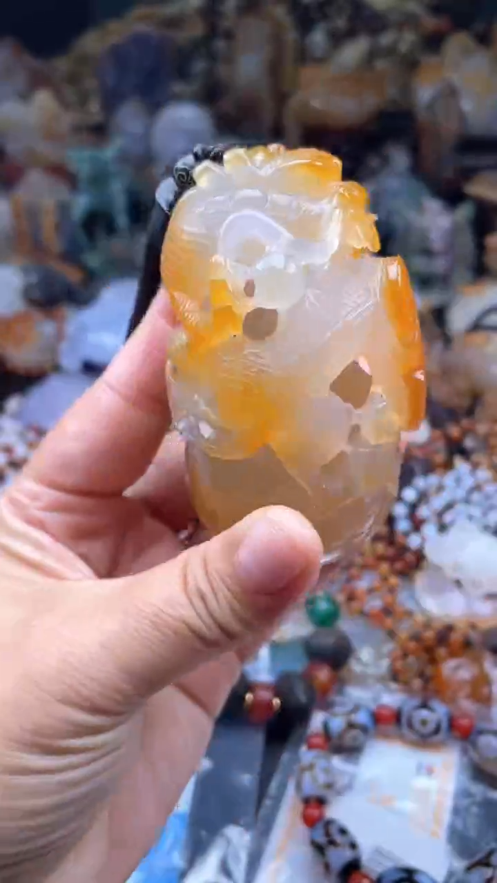 【闪购商品】玛瑙/玉髓颈饰未镶嵌AA