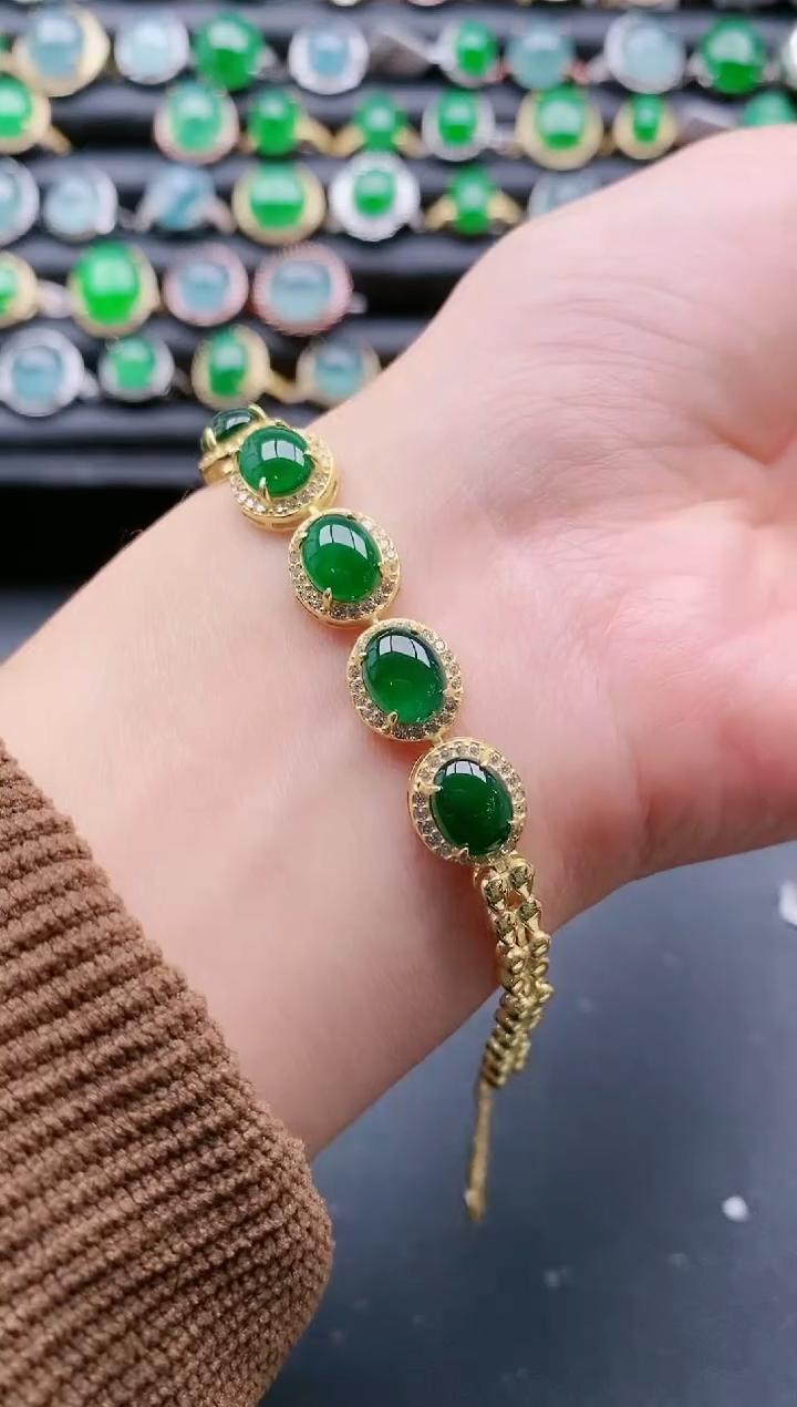 【闪购商品】翡翠戒指银S925镶嵌1111111