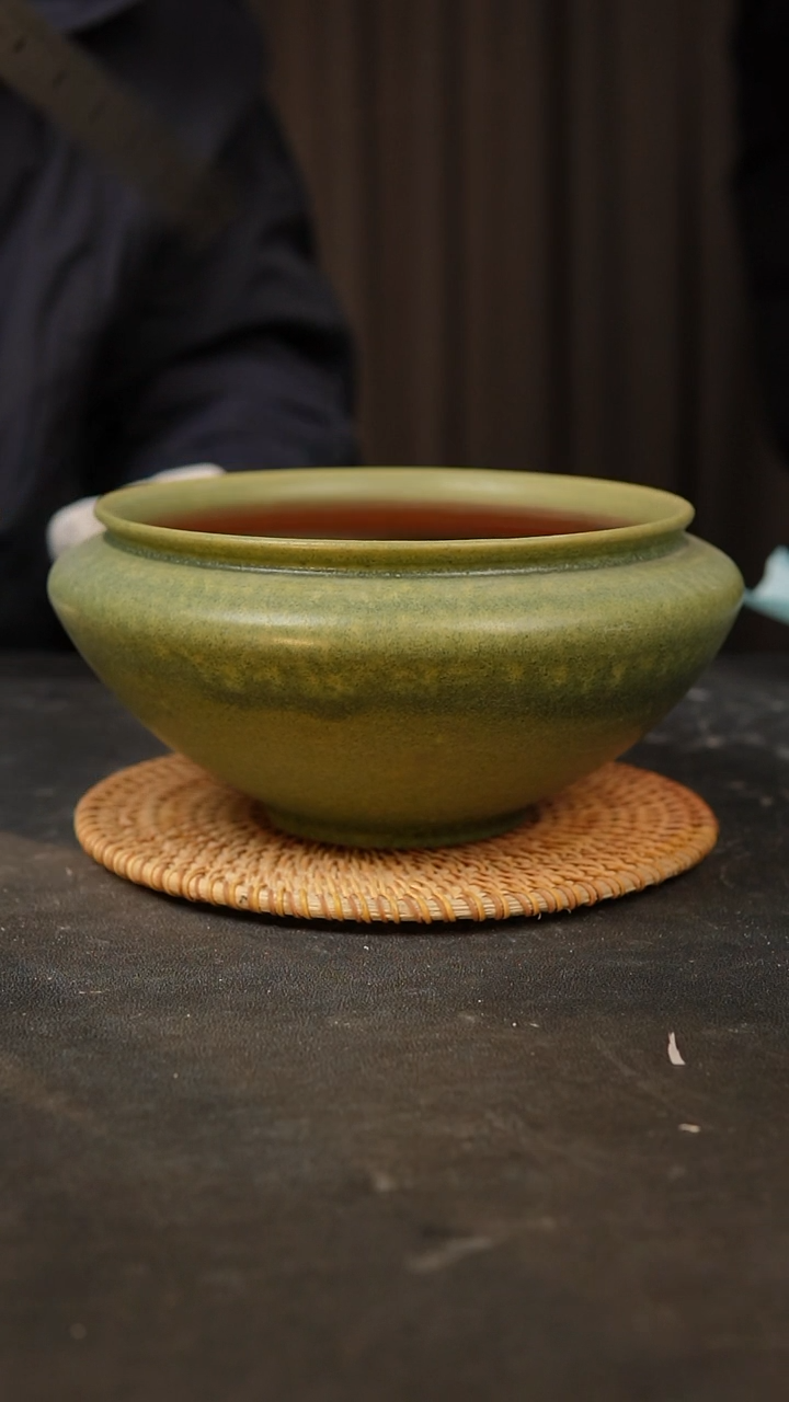 【闪购商品】瓷片景德镇手工花盆