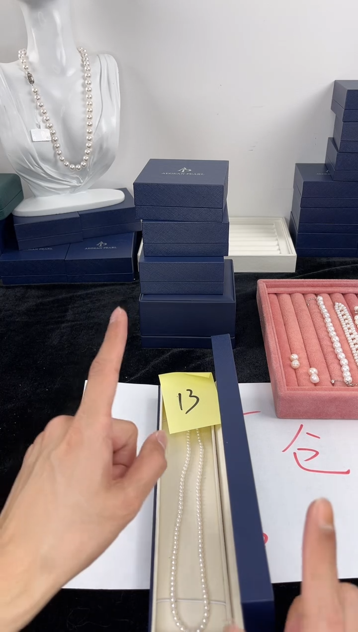 【闪购商品】淡水珍珠颈饰银S925镶嵌小米珍珠 项链