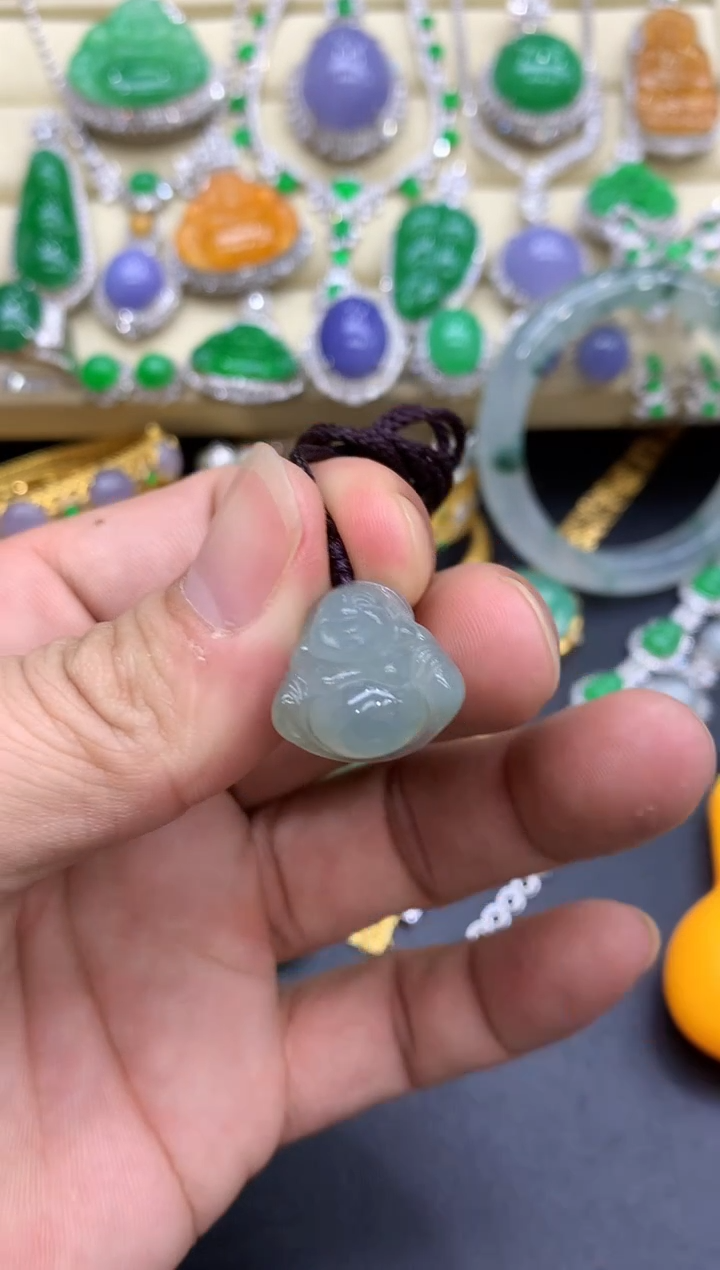 颈饰未镶嵌翡翠503-中国好珍宝