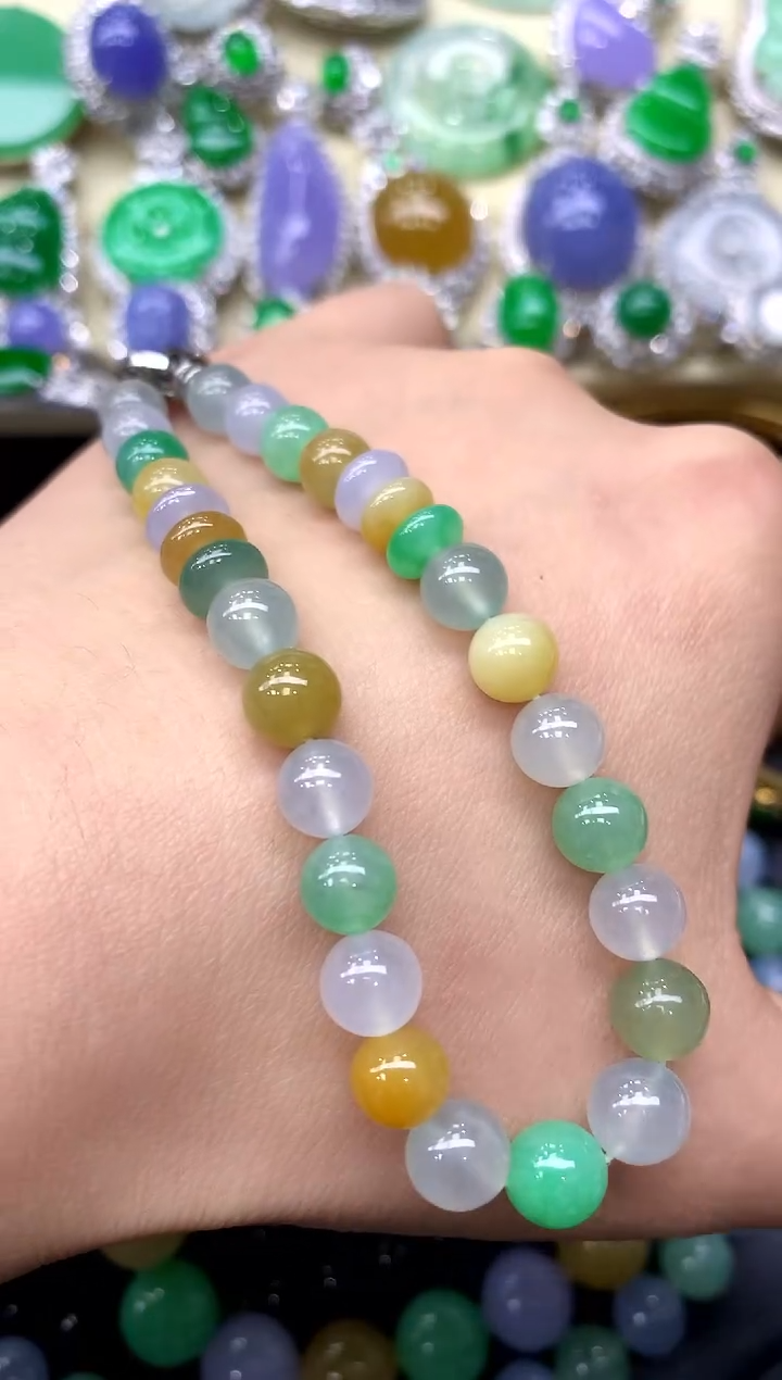 未镶嵌手链翡翠223-中国好珍宝