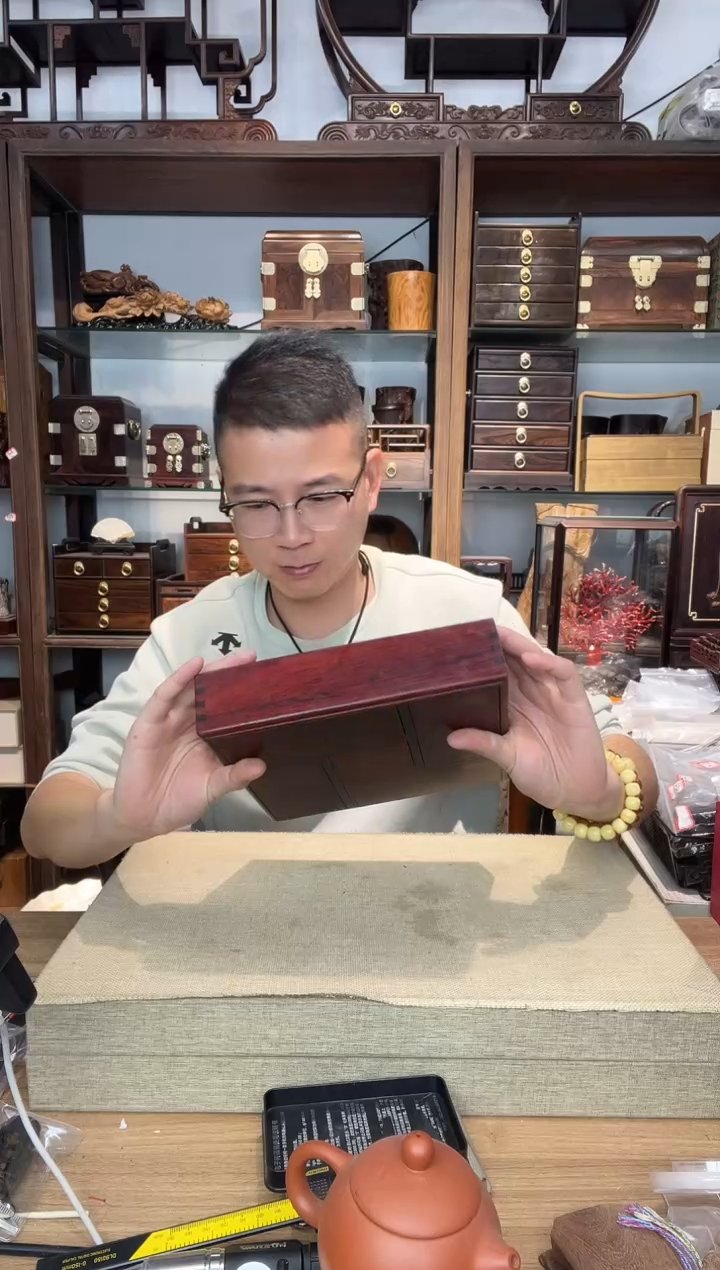 乌木类书架290微凹22公分万字盒  库存微瑕