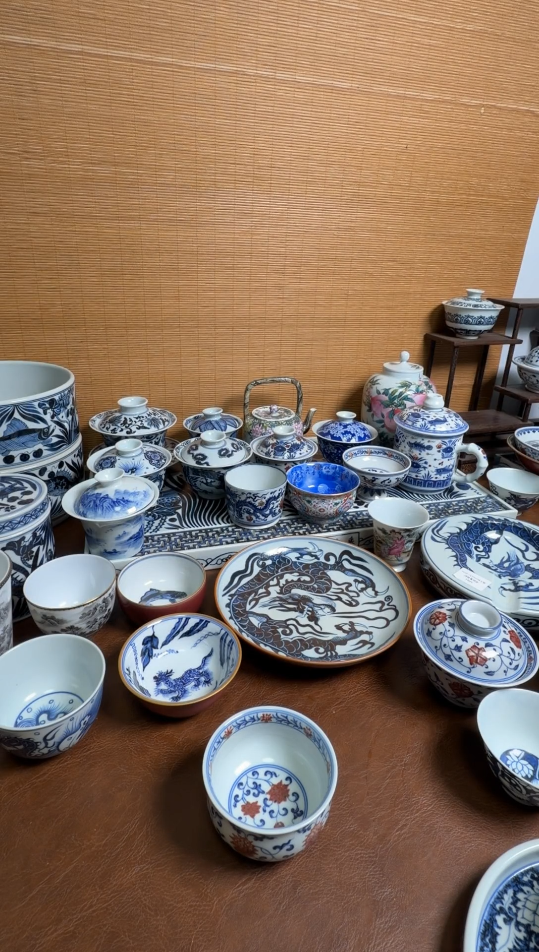 路**?景德镇手工陶瓷元青花壶承