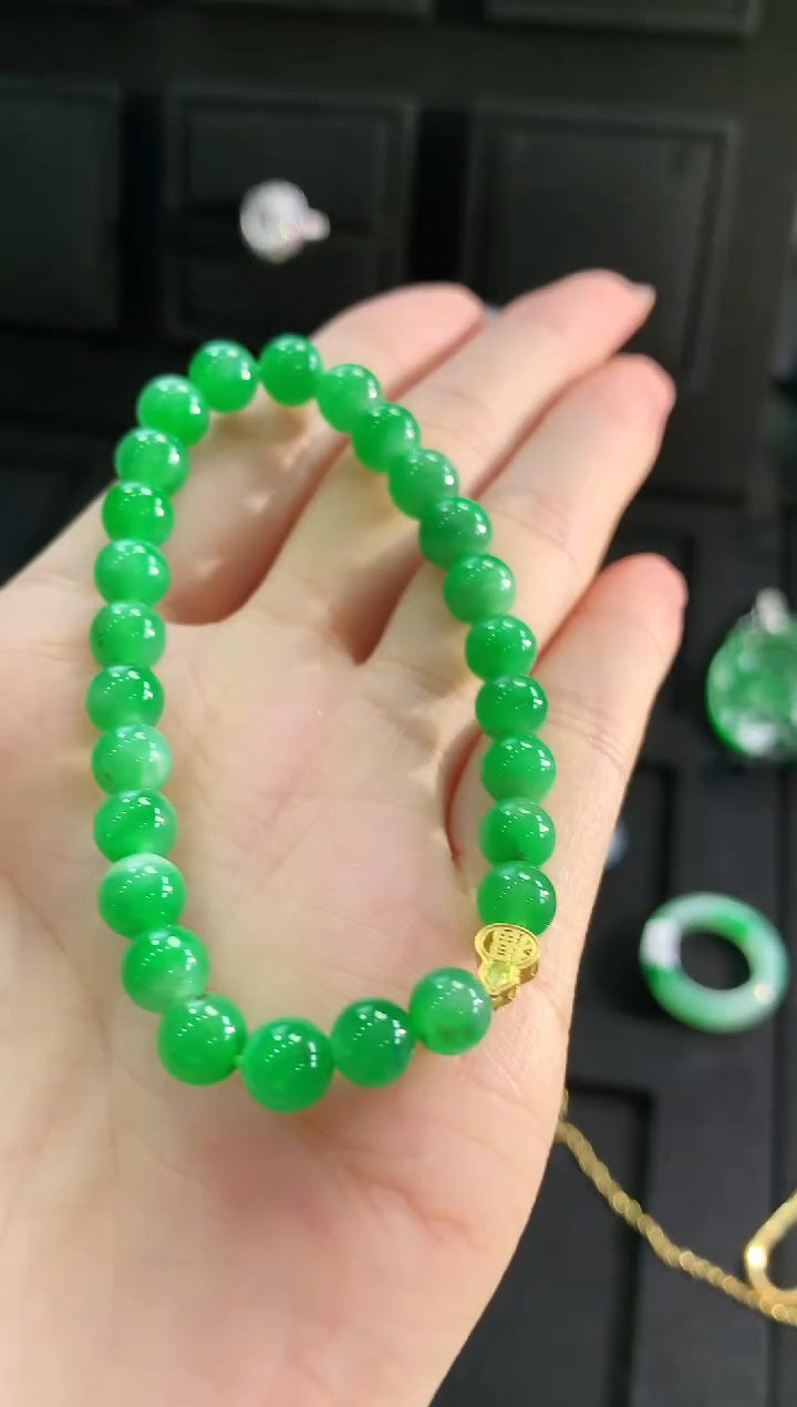 【闪购商品】翡翠手链未镶嵌手饰