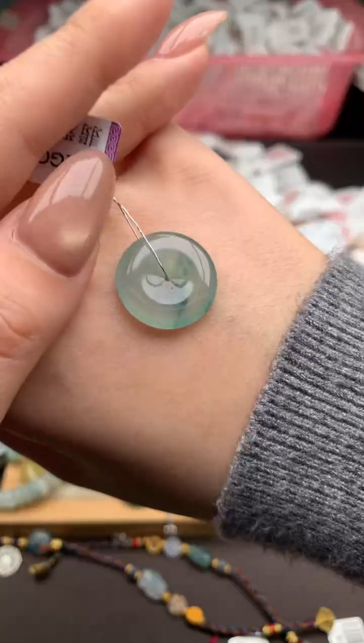 【闪购商品】翡翠挂件未镶嵌一