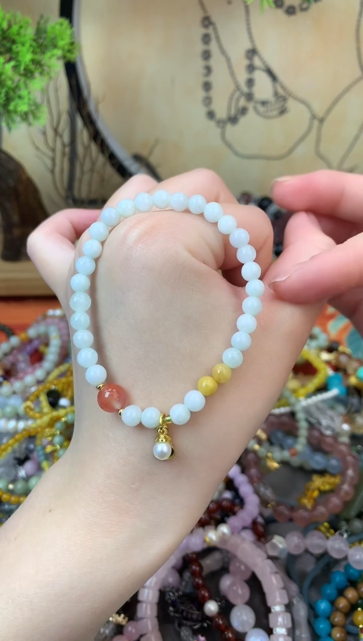 【闪购商品】翡翠手饰未镶嵌175手串