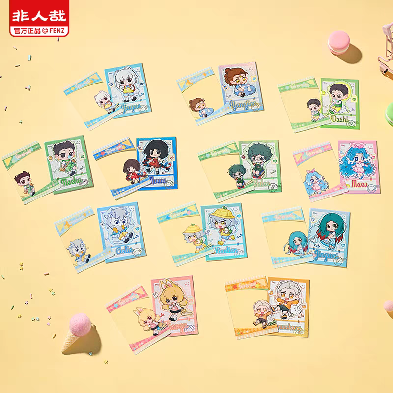 非人哉系列幼稚园透卡