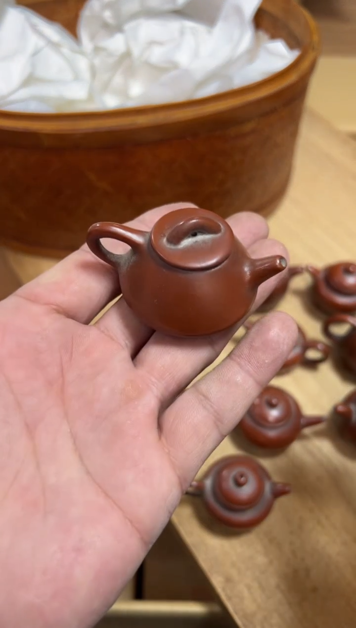 茶壶紫砂明**竹精品家居饰品摆件