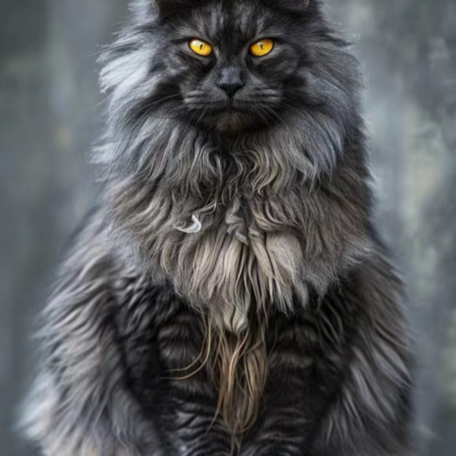 （花花）赛级缅因猫俄系血统血线纯正三代远血基因