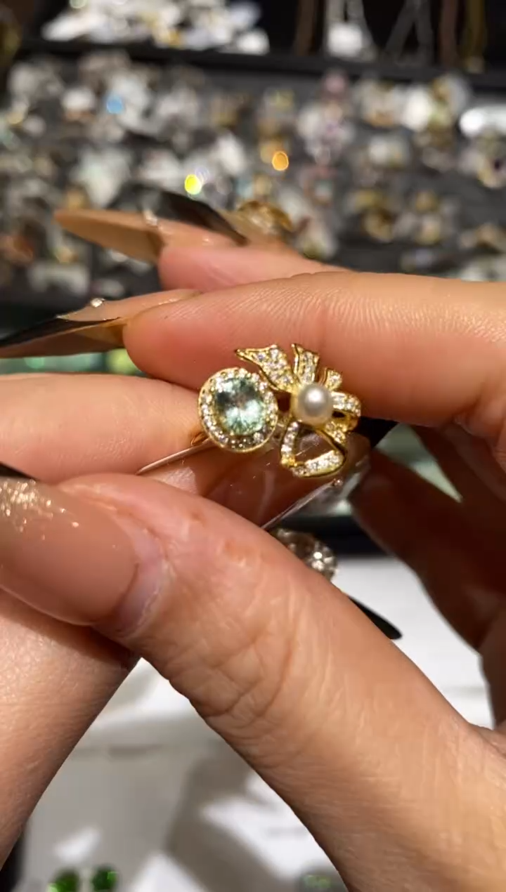 琉璃铜合金楚楚珠宝中古甄选不退换