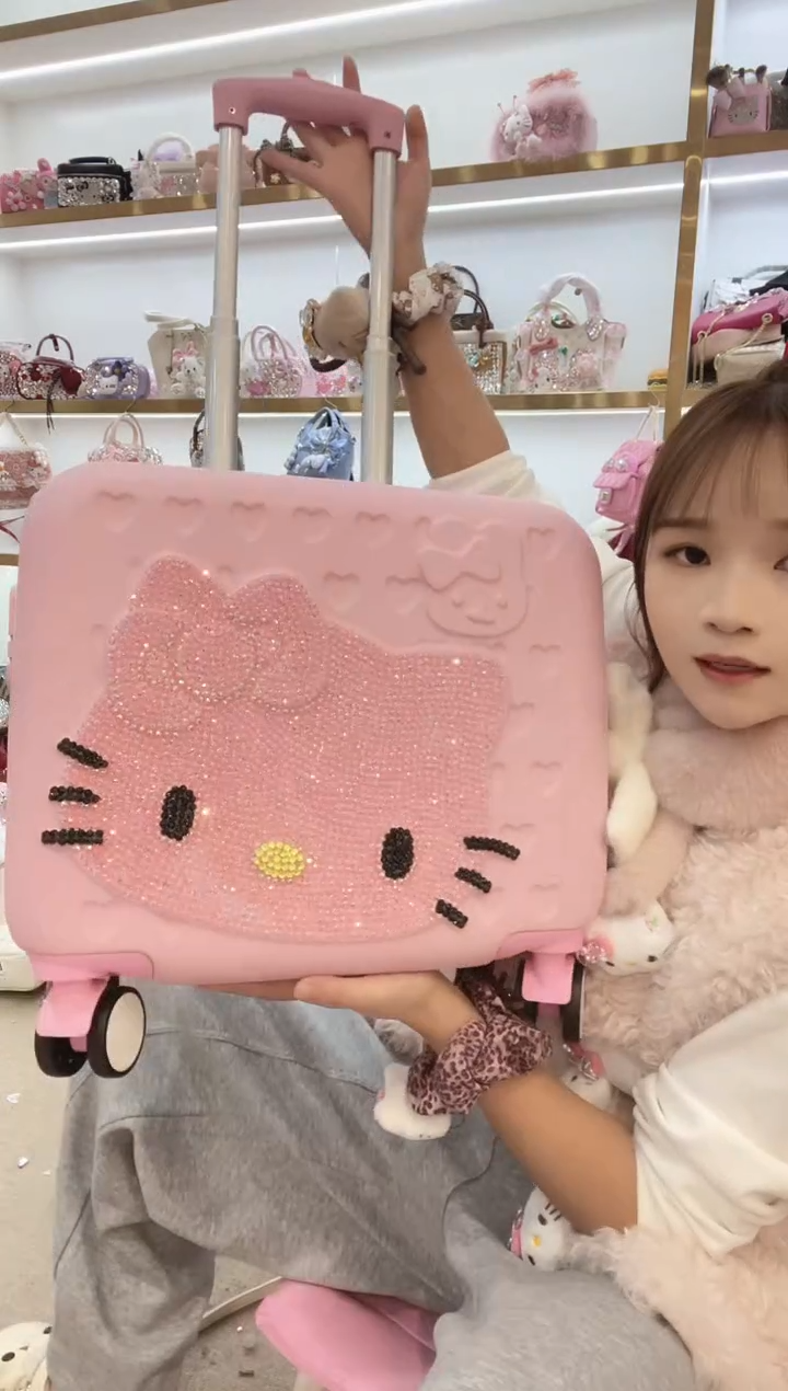 PVC格格家定制女包9086 行李箱