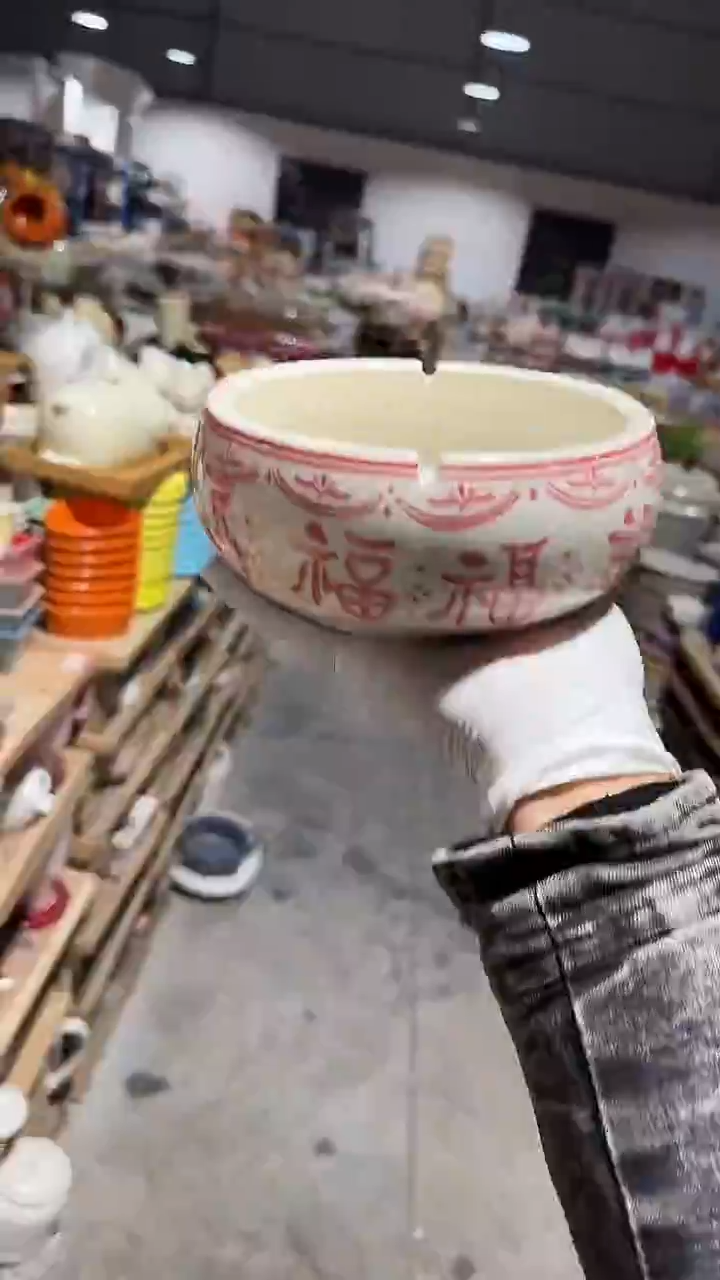 陶瓷烟灰缸微瑕 凑满20元包邮