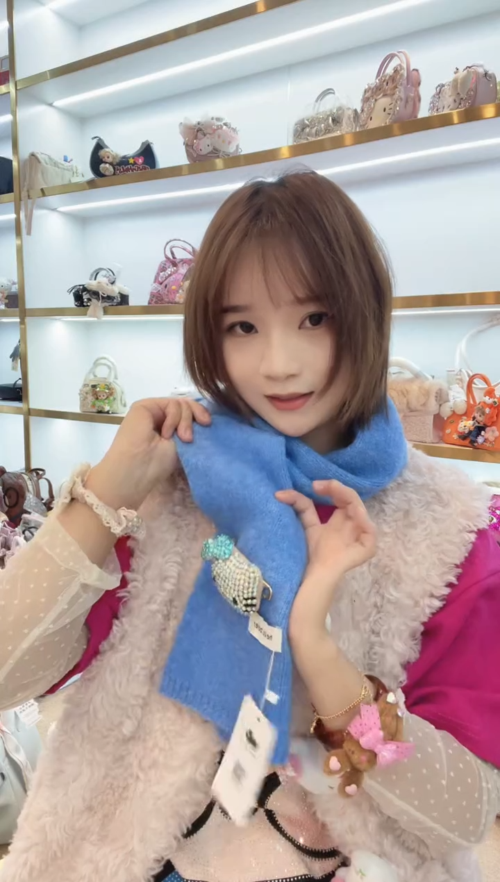 PVC格格家定制女包7903围巾