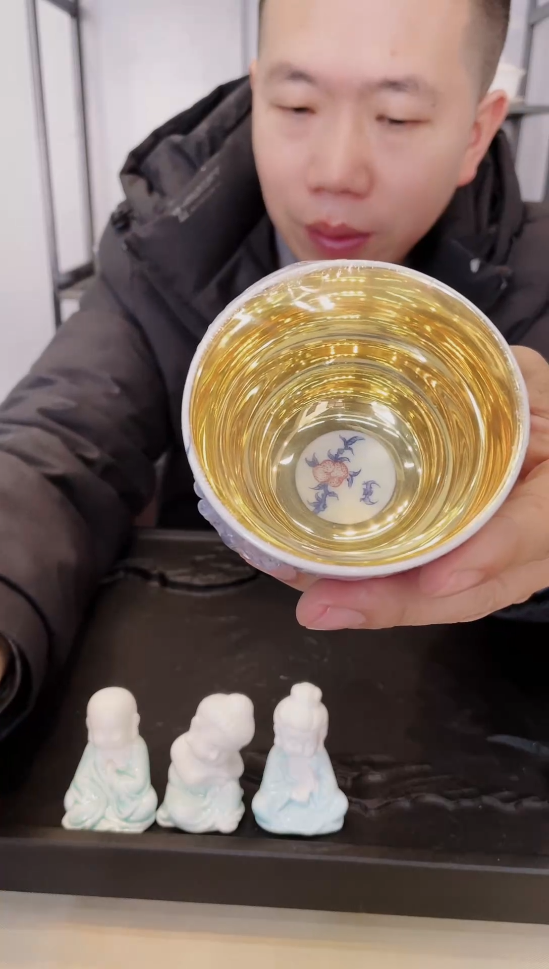 【闪购商品】【席欢李商城】桃杯金