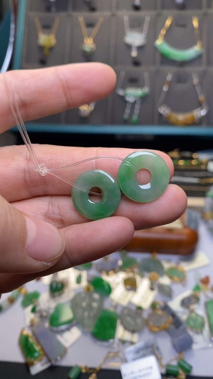 颈饰未镶嵌翡翠39213