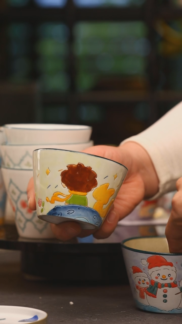 【闪购商品】摆件设计师陶瓷创意手作陶瓷景德镇