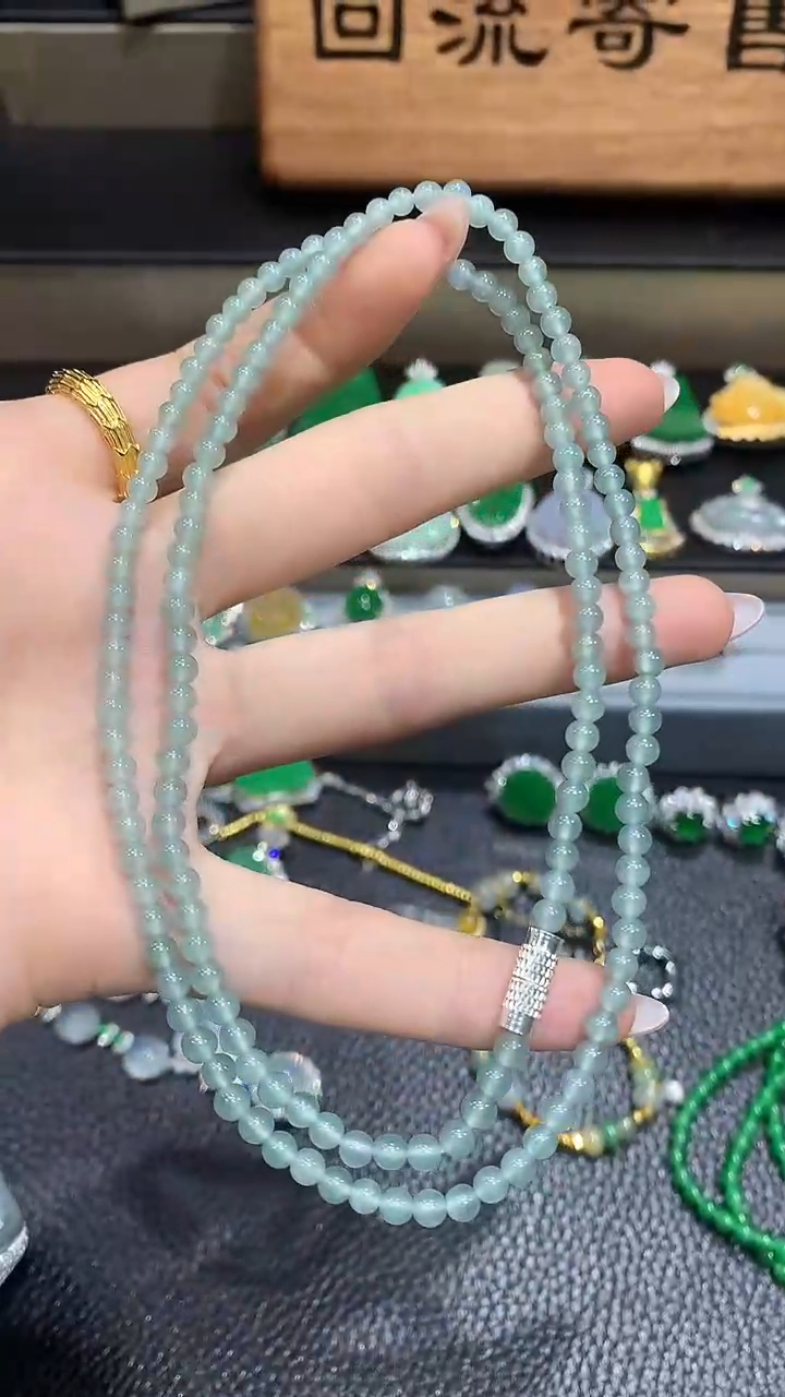 未镶嵌翡翠手链1不含链随机发货1件