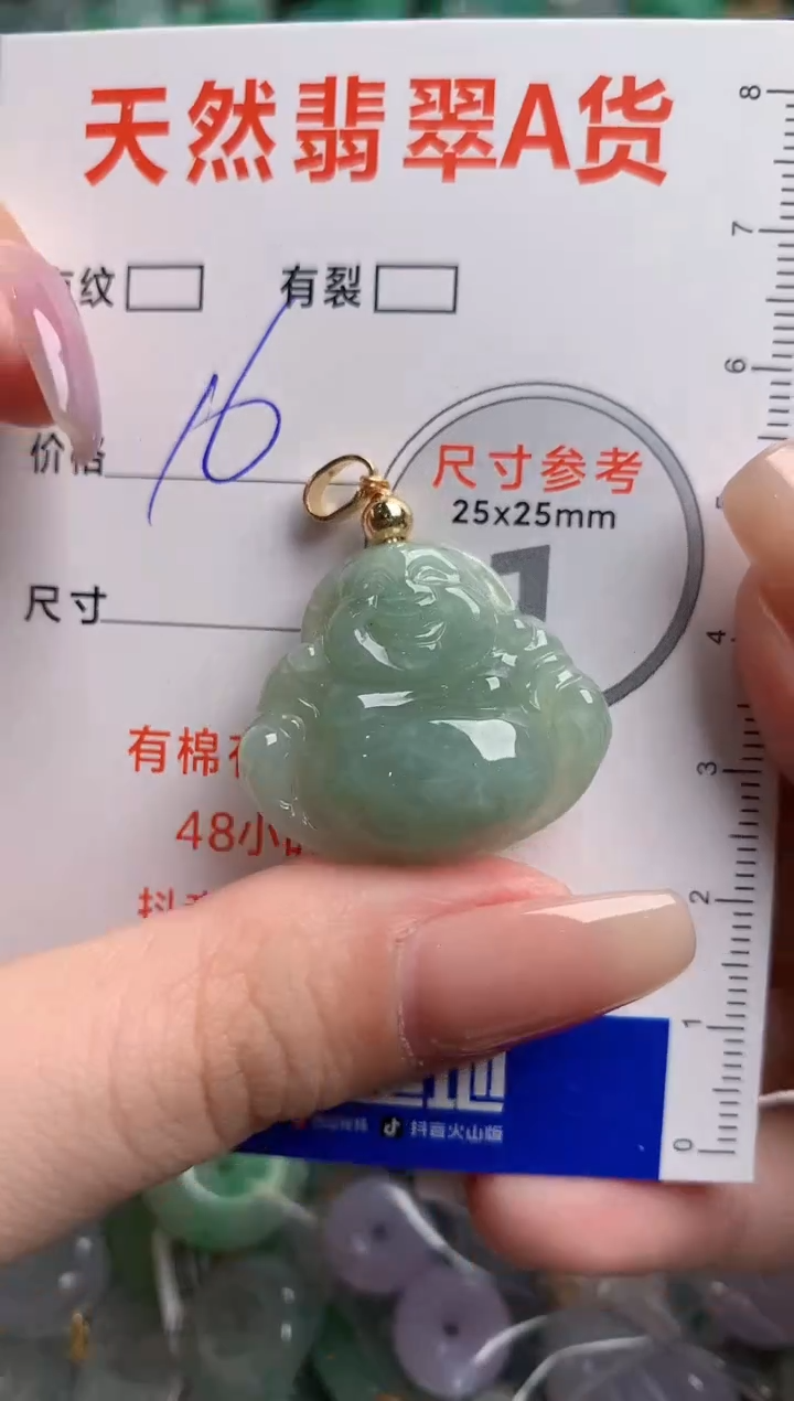 翡翠未镶嵌颈饰23000856