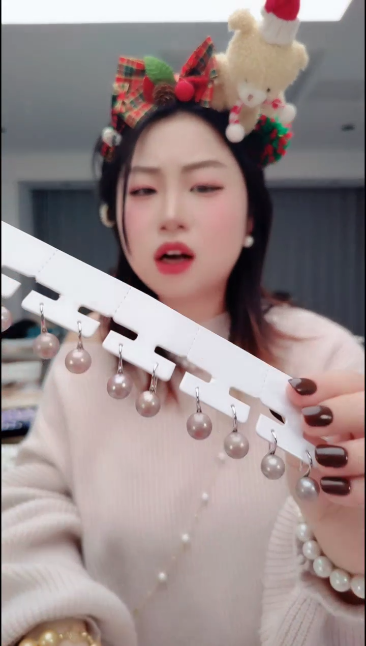 颈饰未镶嵌淡水珍珠2503耳钩