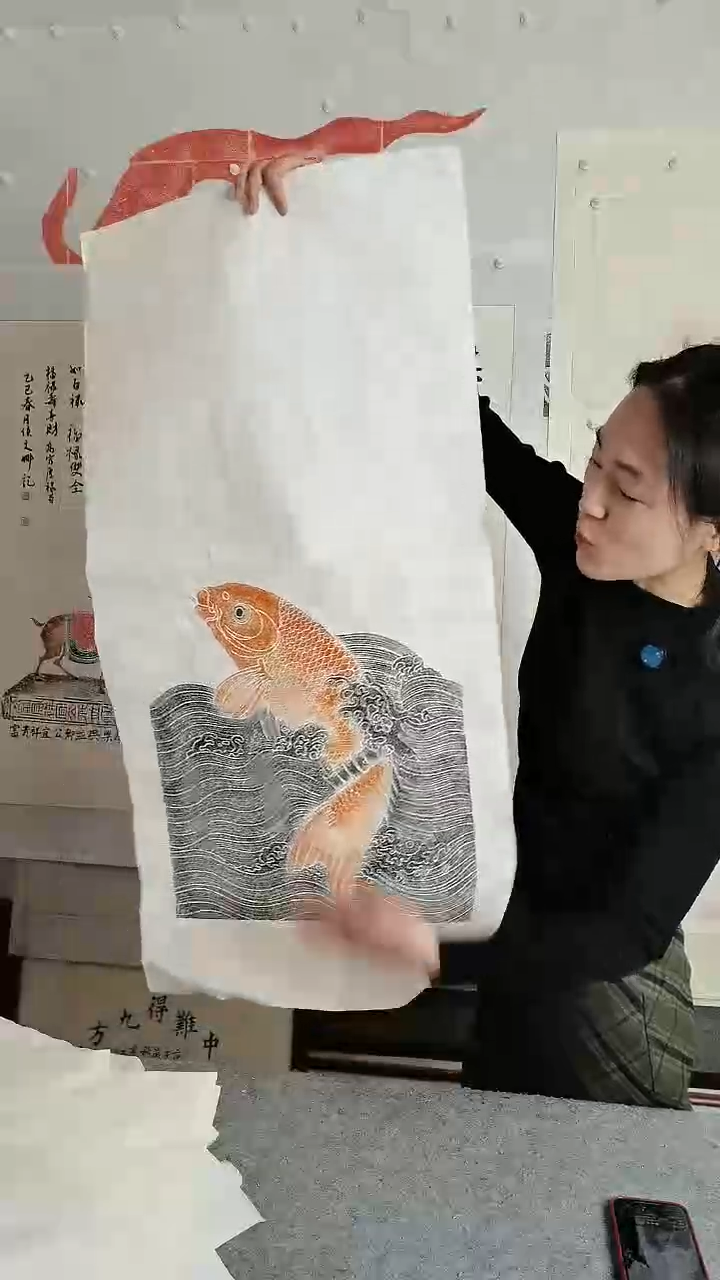 【闪购商品】昌化石印石鲤鱼跃龙门