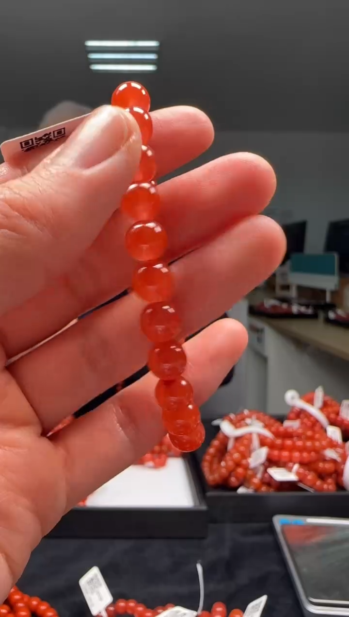 【闪购商品】南红玛瑙7mm保山手串老型未镶嵌多样性发一件