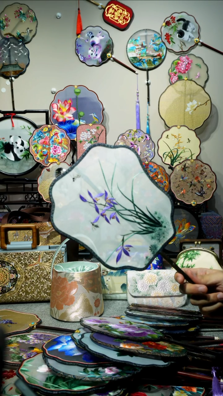 刺绣纯手工苏绣艺术品