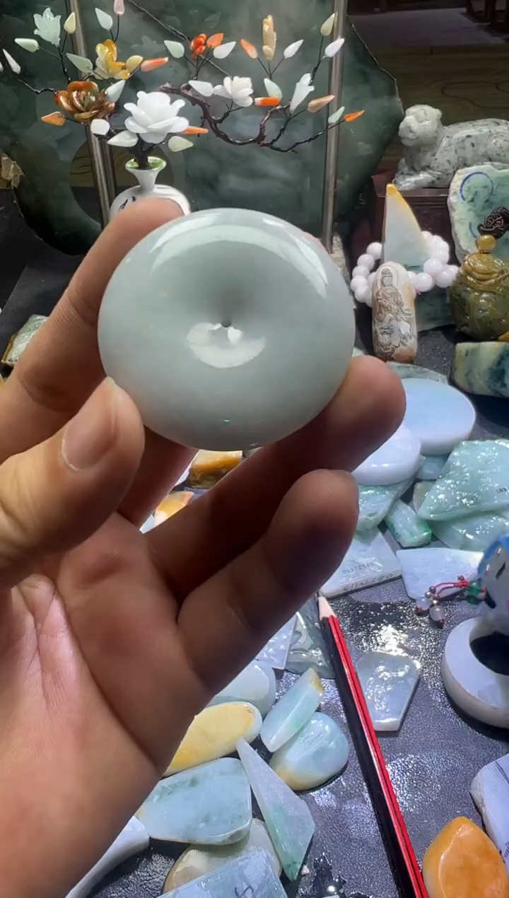 未镶嵌挂件翡翠天然缅甸翡翠A货