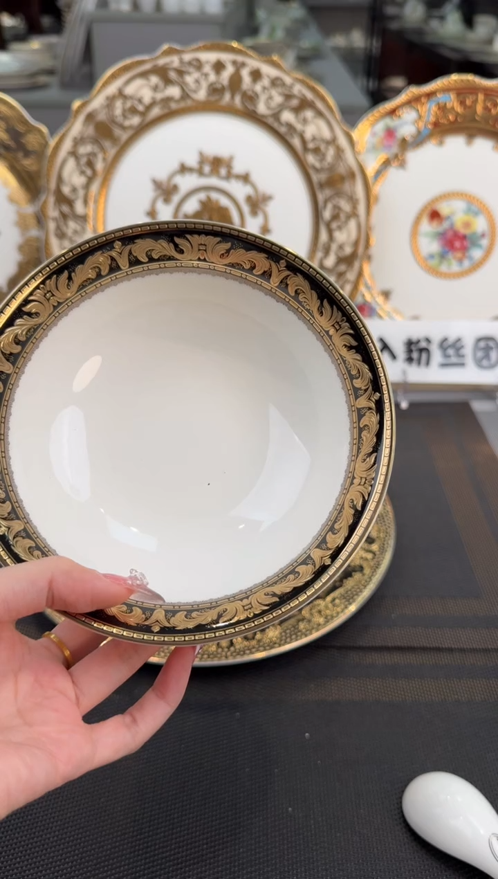 【闪购商品】瓷片6英寸水果碗 福利款 微瑕