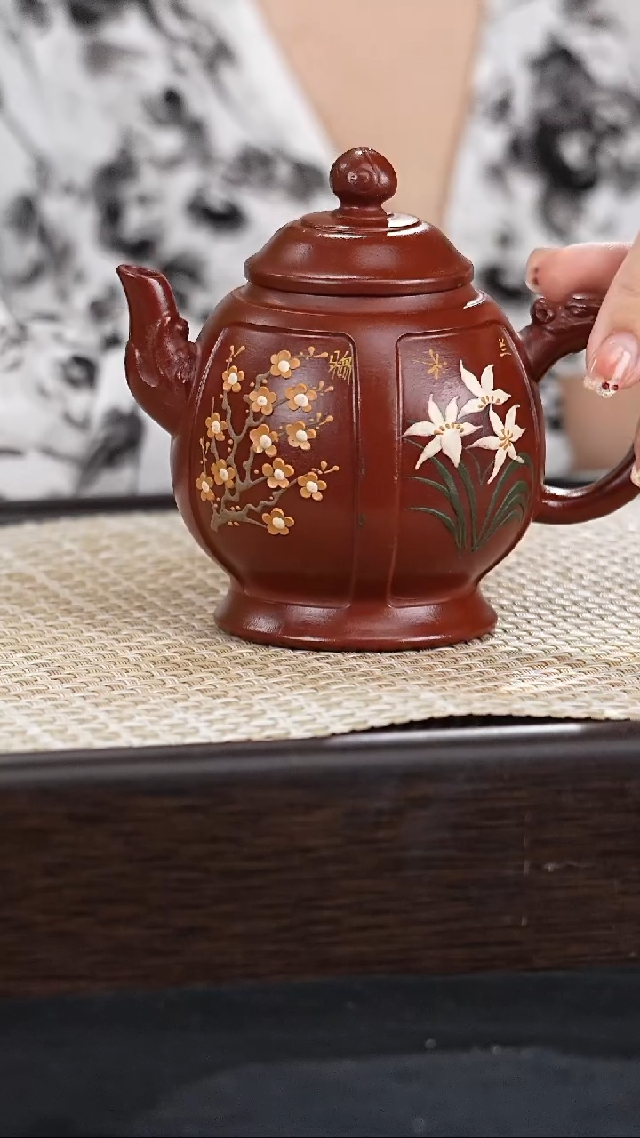 茶壶紫砂0520015244宫灯 