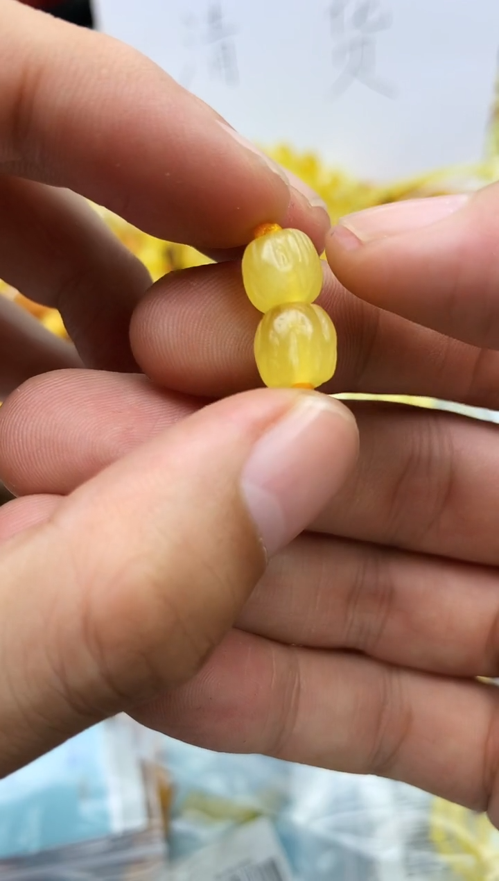 裸石蜜蜡未镶嵌隔珠