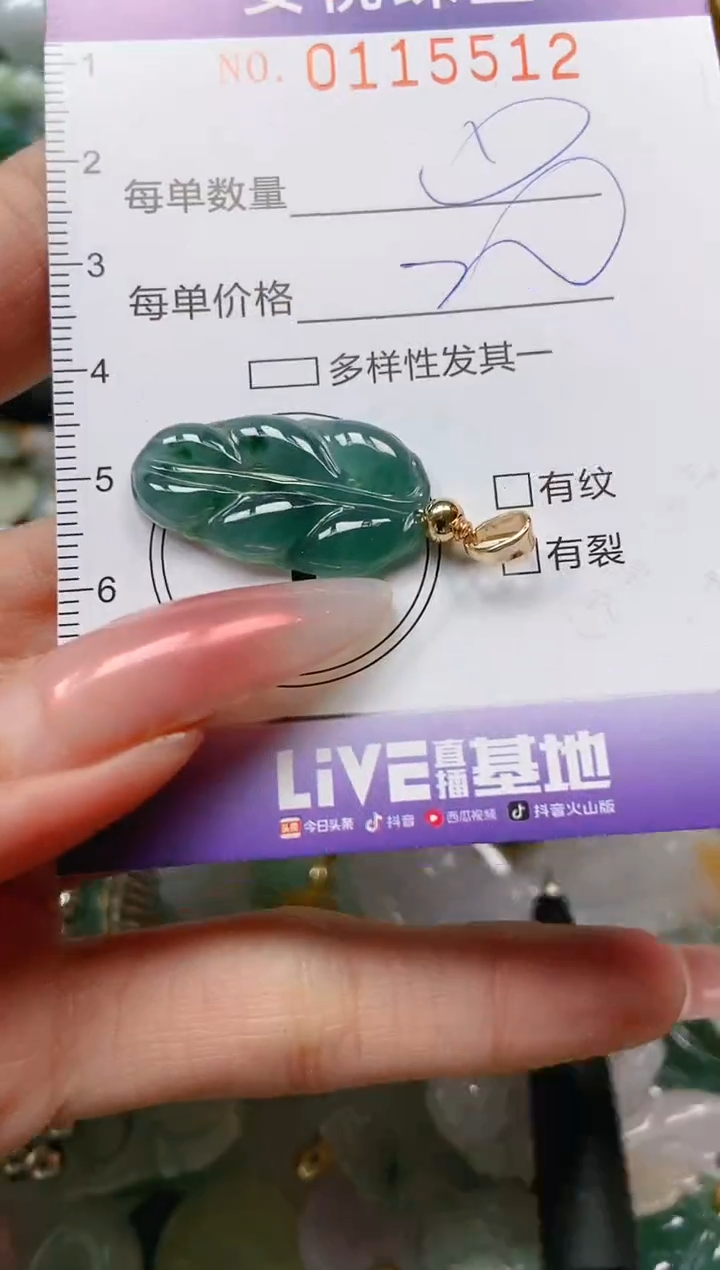 【闪购商品】翡翠颈饰未镶嵌闪购0115512