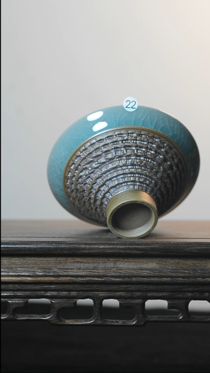 22号全品斗笠杯清凉寺汝瓷