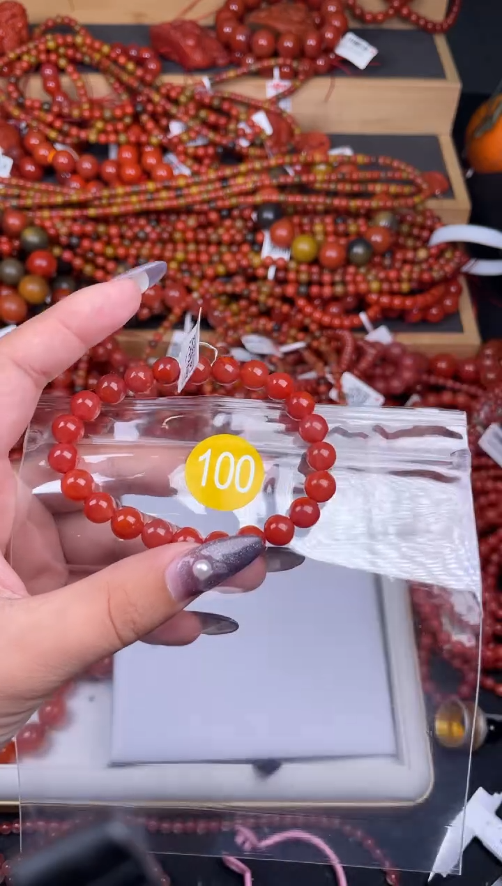 【闪购商品】南红玛瑙珠宝奇石未镶嵌100-7