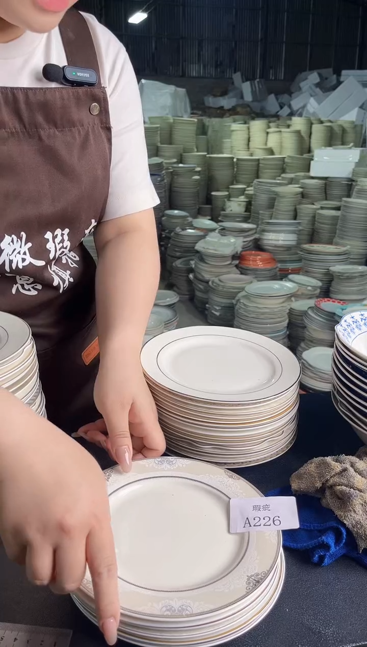 稻谷壳A226  8寸  6个随机款
