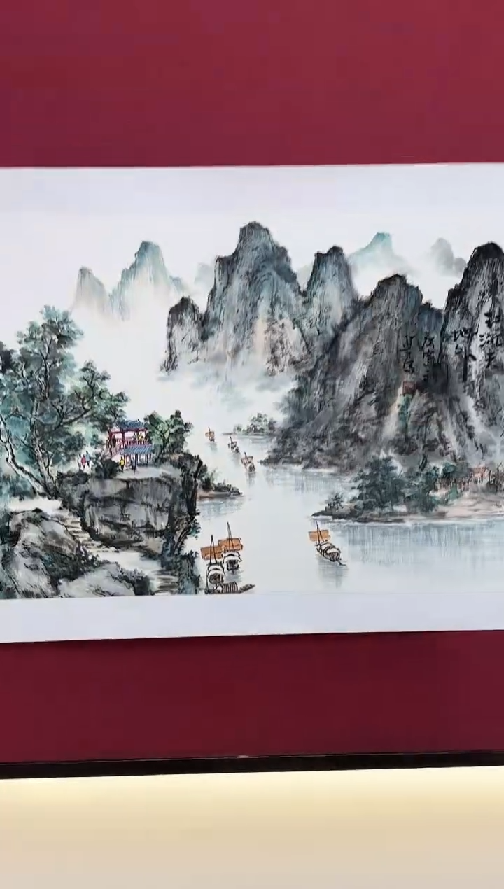 【闪购商品】绘画赵进才两平尺山水