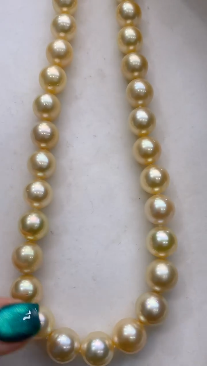 【闪购商品】海水珍珠项链未镶嵌67 11-13mm