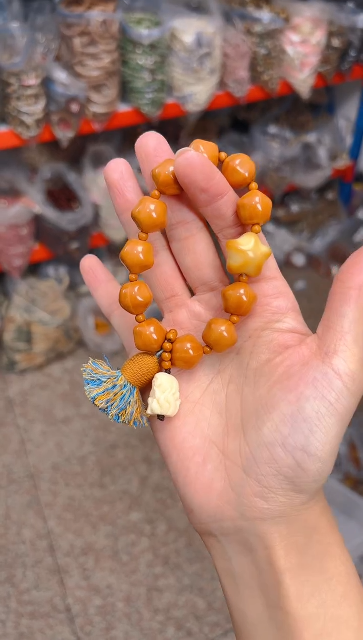 吊坠猴头核桃猴头小星星单圈