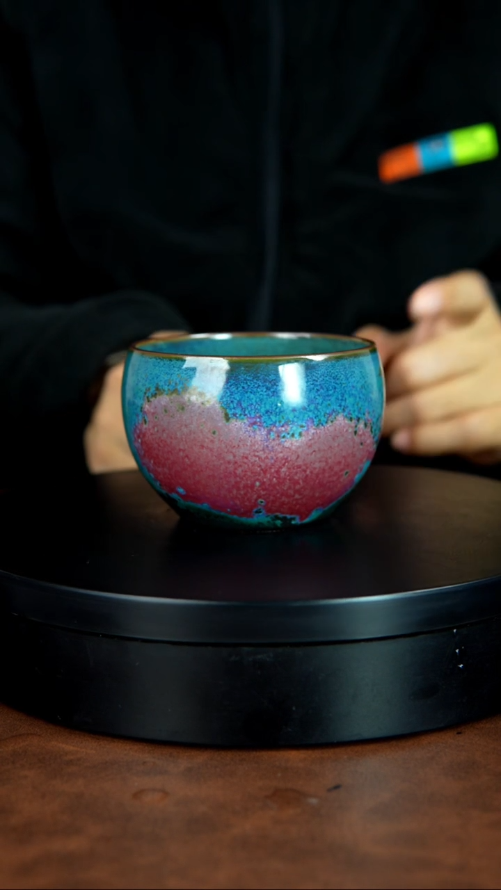 185号/禹州神垕特产】原矿原产地钧瓷茶具